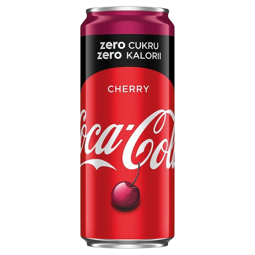 COCA COLA CERISE ZÉRO ​33cl (slim)