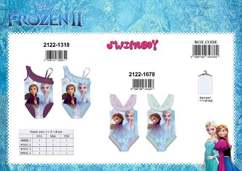 MAILLOT DE BAIN 1 PCS - FROZEN