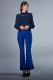 Blue Wide Leg Pant (CHIKAMO FASHION)