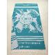 Fouta de plage tissage jacquard sur mesure (TOWELMED FRANCE)