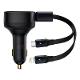 Chargeur voiture Baseus Enjoyment 2en1 30W noir (CGTX000001) (HOMESHOP)