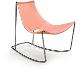 Rocking chair DIANE salle d'attente - 80cm (LILI POP ART)