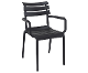 Fauteuil Ulysse Noir (PRODITECH SUD)