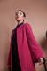 Fuchsia Pink Wool Coat (CHIKAMO FASHION)